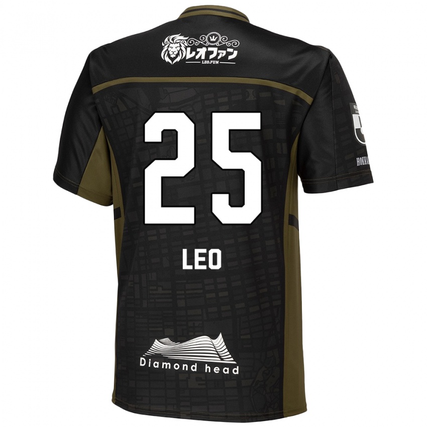 Homem Camisola Leo Osaki #25 Preto Verde Alternativa 2024/25 Camisa