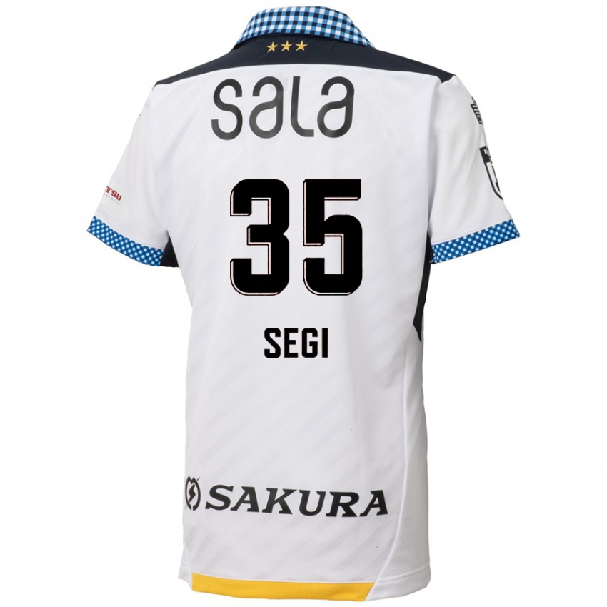 Homem Camisola Se-Gi Park #35 Branco Preto Alternativa 2024/25 Camisa