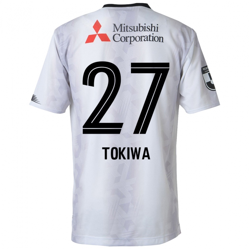 Mulher Camisola Kyota Tokiwa #27 Branco Preto Alternativa 2024/25 Camisa