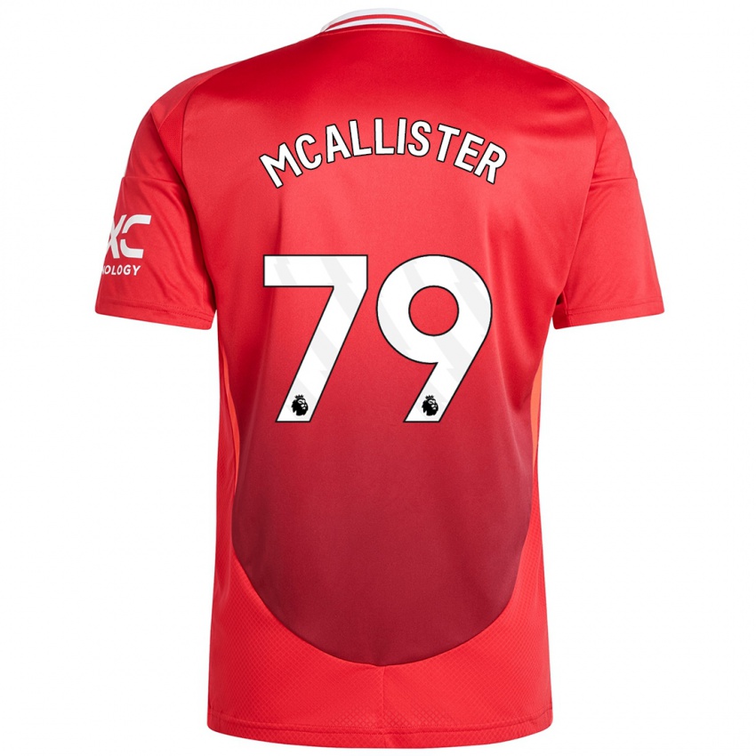 Criança Camisola Finley Mcallister #79 Vermelho Brilhante Principal 2024/25 Camisa