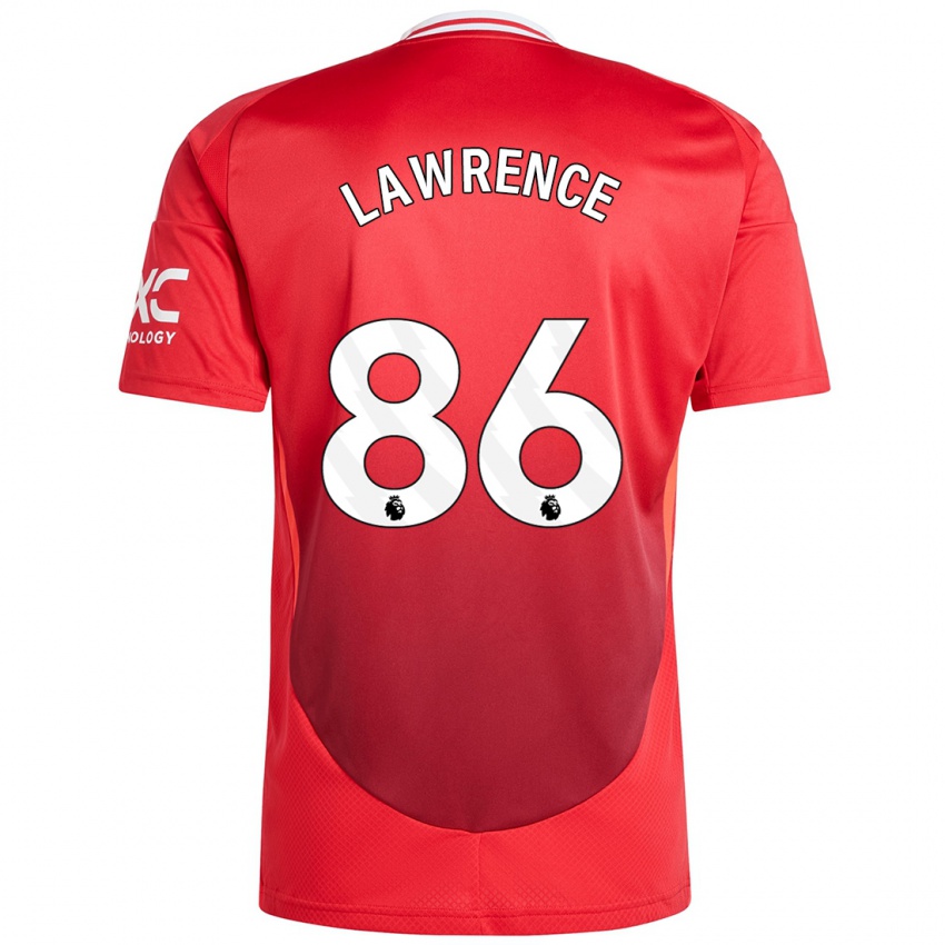 Criança Camisola Marcus Lawrence #86 Vermelho Brilhante Principal 2024/25 Camisa