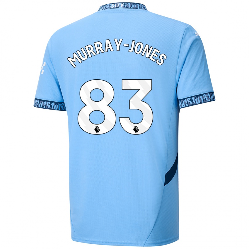 Criança Camisola George Murray-Jones #83 Azul Marinho Principal 2024/25 Camisa