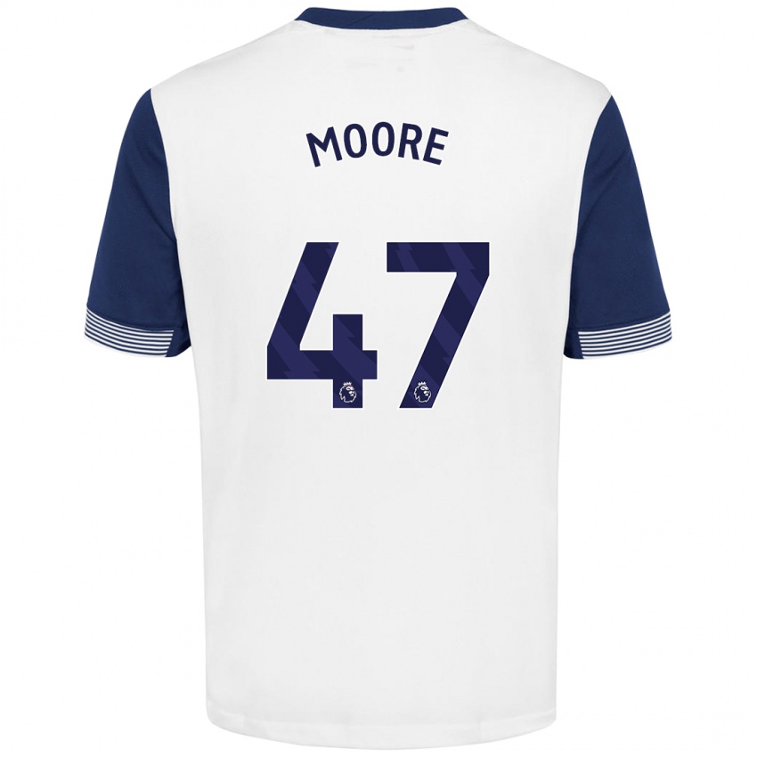 Criança Camisola Mikey Moore #47 Azul Branco Principal 2024/25 Camisa