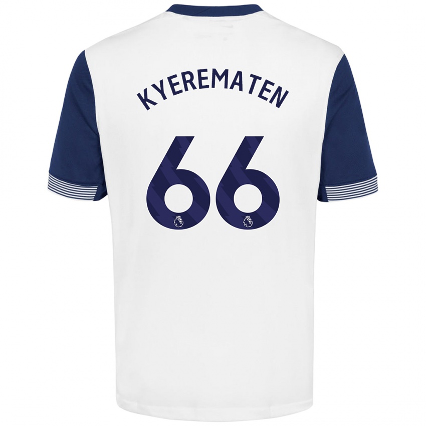 Criança Camisola Rio Kyerematen #66 Azul Branco Principal 2024/25 Camisa