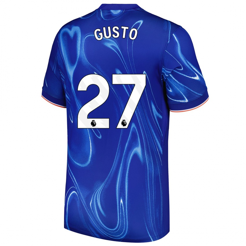 Criança Camisola Malo Gusto #27 Branco Azul Principal 2024/25 Camisa