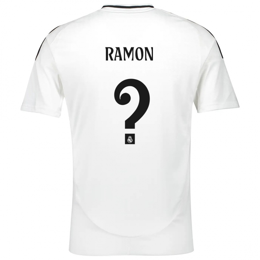 Criança Camisola Jacobo Ramon #0 Branco Principal 2024/25 Camisa