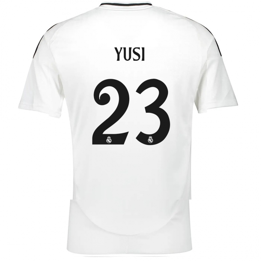 Criança Camisola Yusi #23 Branco Principal 2024/25 Camisa