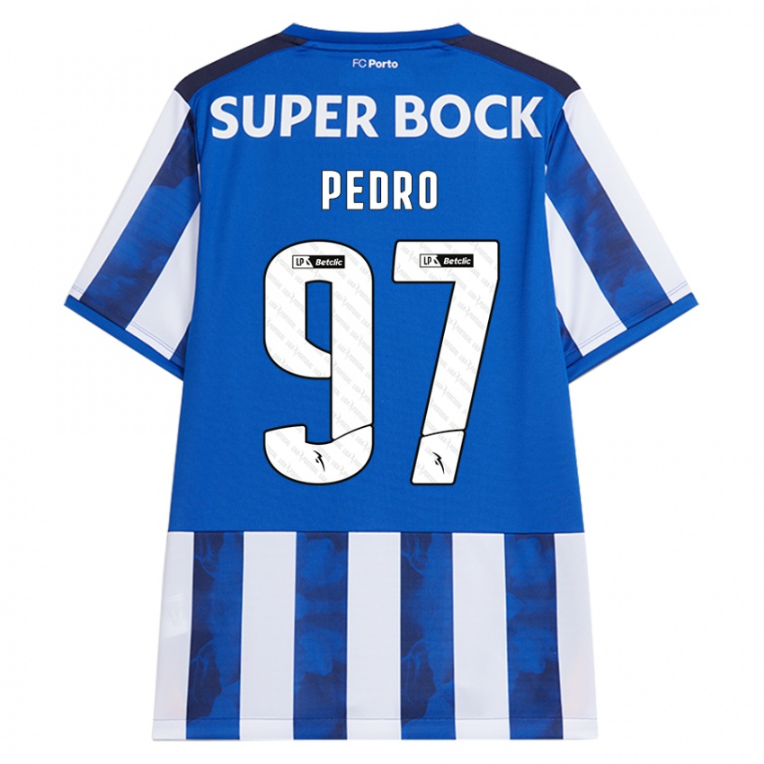 Criança Camisola Zé Pedro #97 Azul Azul Principal 2024/25 Camisa