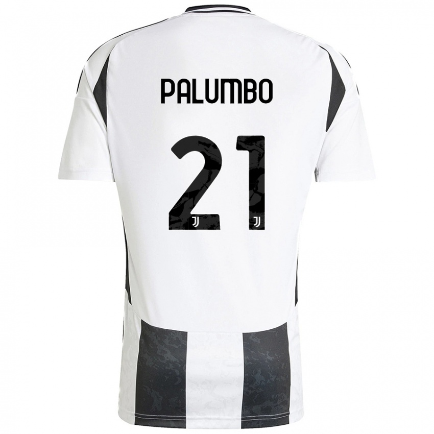 Criança Camisola Martin Palumbo #21 Preto Branco Principal 2024/25 Camisa