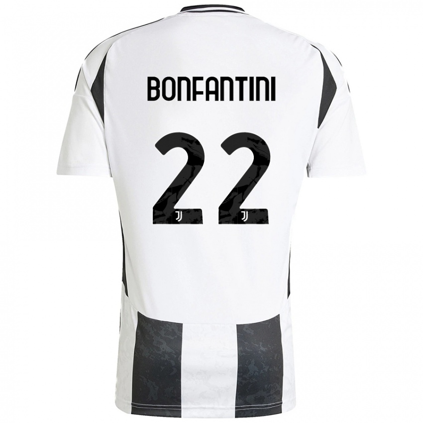 Criança Camisola Agnese Bonfantini #22 Preto Branco Principal 2024/25 Camisa