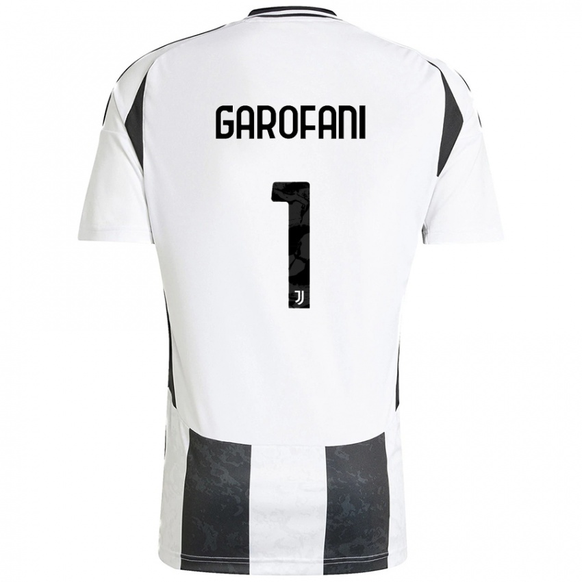 Criança Camisola Giovanni Garofani #1 Preto Branco Principal 2024/25 Camisa