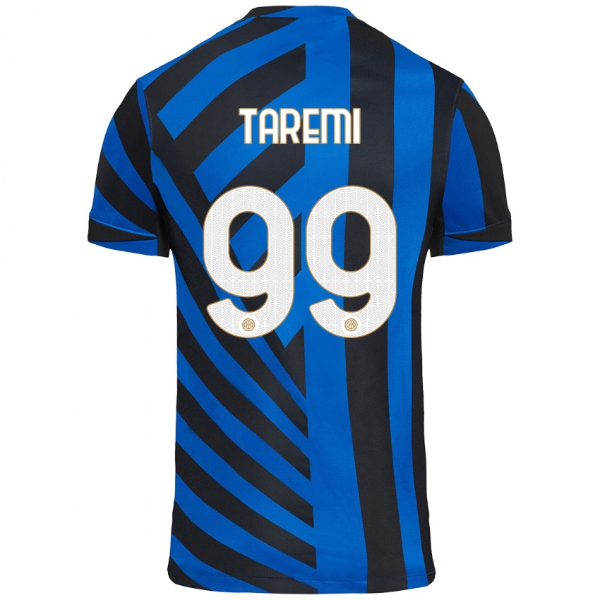 Criança Camisola Mehdi Taremi #99 Azul Preto Principal 2024/25 Camisa