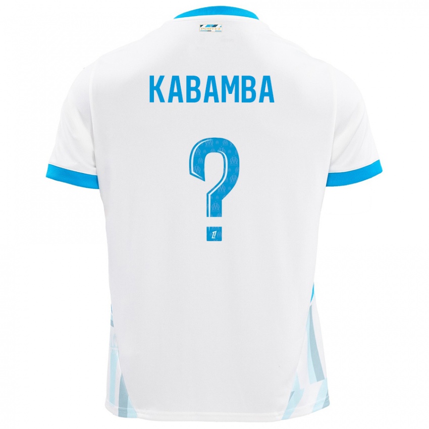 Criança Camisola Alexis Kabamba #0 Céu Branco Azul Principal 2024/25 Camisa