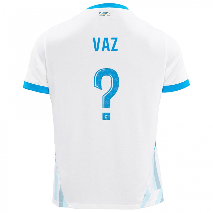 Criança Camisola Robinio Vaz #0 Céu Branco Azul Principal 2024/25 Camisa