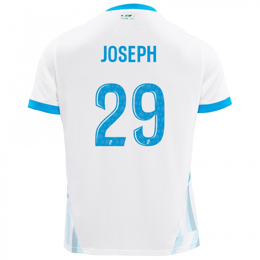 Criança Camisola Darlina Joseph #29 Céu Branco Azul Principal 2024/25 Camisa