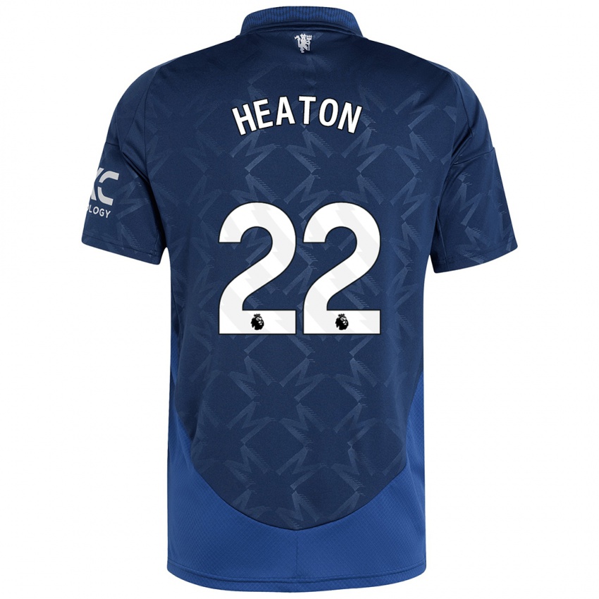 Criança Camisola Tom Heaton #22 Índigo Alternativa 2024/25 Camisa