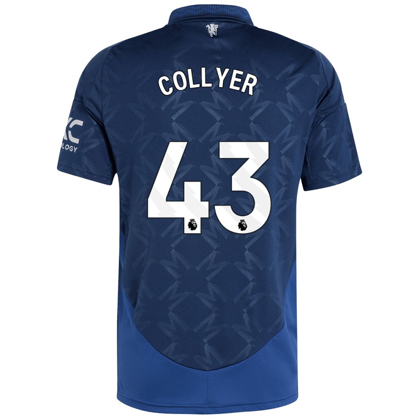 Criança Camisola Toby Collyer #43 Índigo Alternativa 2024/25 Camisa