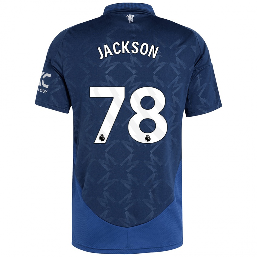 Criança Camisola Louis Jackson #78 Índigo Alternativa 2024/25 Camisa