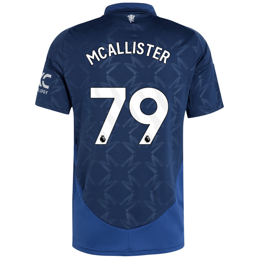 Criança Camisola Finley Mcallister #79 Índigo Alternativa 2024/25 Camisa