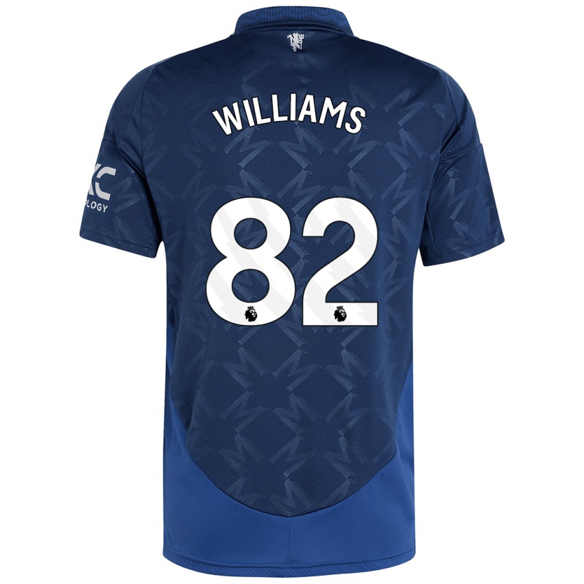 Criança Camisola Ethan Williams #82 Índigo Alternativa 2024/25 Camisa