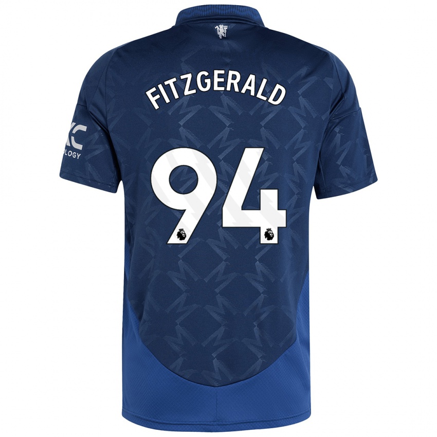 Criança Camisola Jayce Fitzgerald #94 Índigo Alternativa 2024/25 Camisa