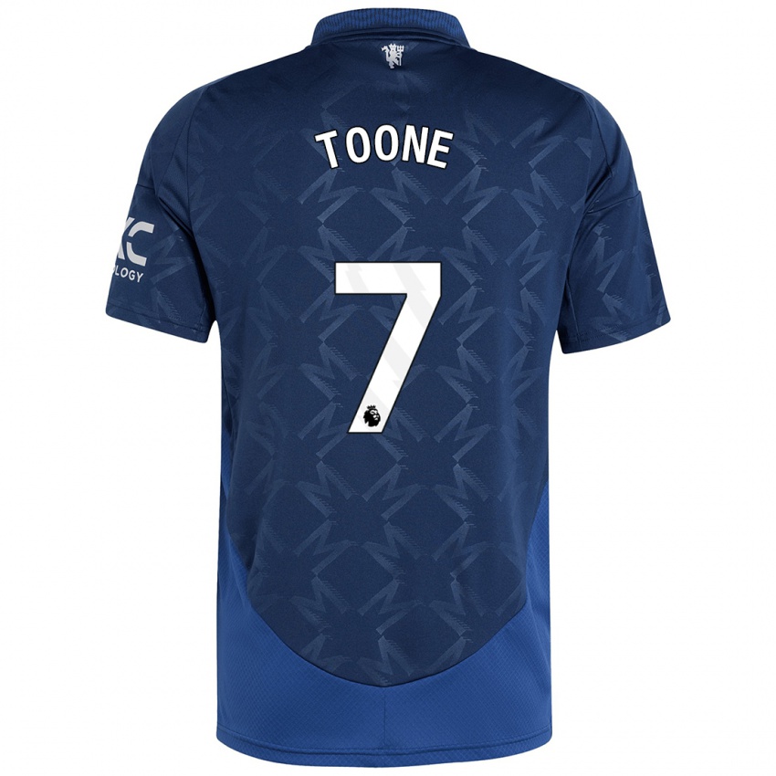 Criança Camisola Ella Toone #7 Índigo Alternativa 2024/25 Camisa