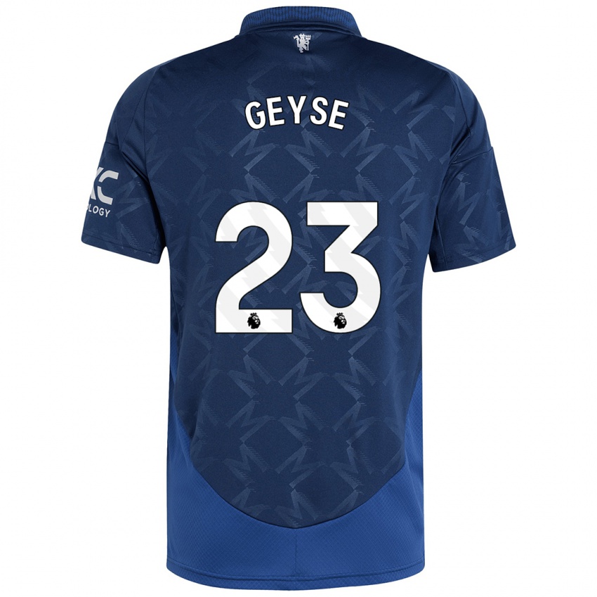 Criança Camisola Geyse #23 Índigo Alternativa 2024/25 Camisa