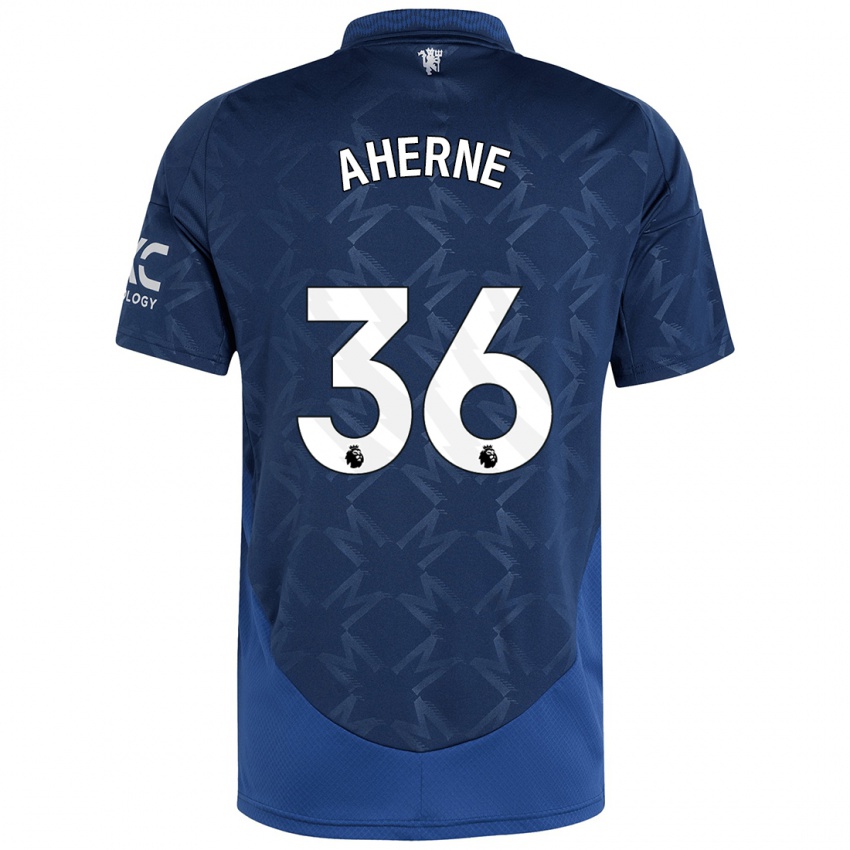 Criança Camisola Alyssa Aherne #36 Índigo Alternativa 2024/25 Camisa