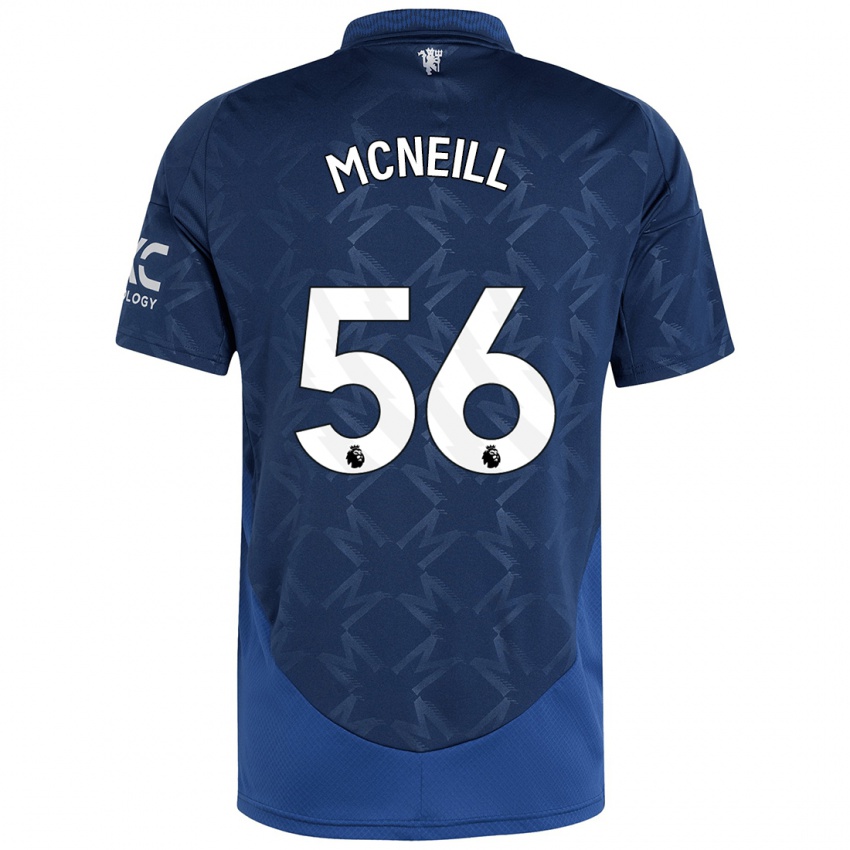 Criança Camisola Charlie Mcneill #56 Índigo Alternativa 2024/25 Camisa