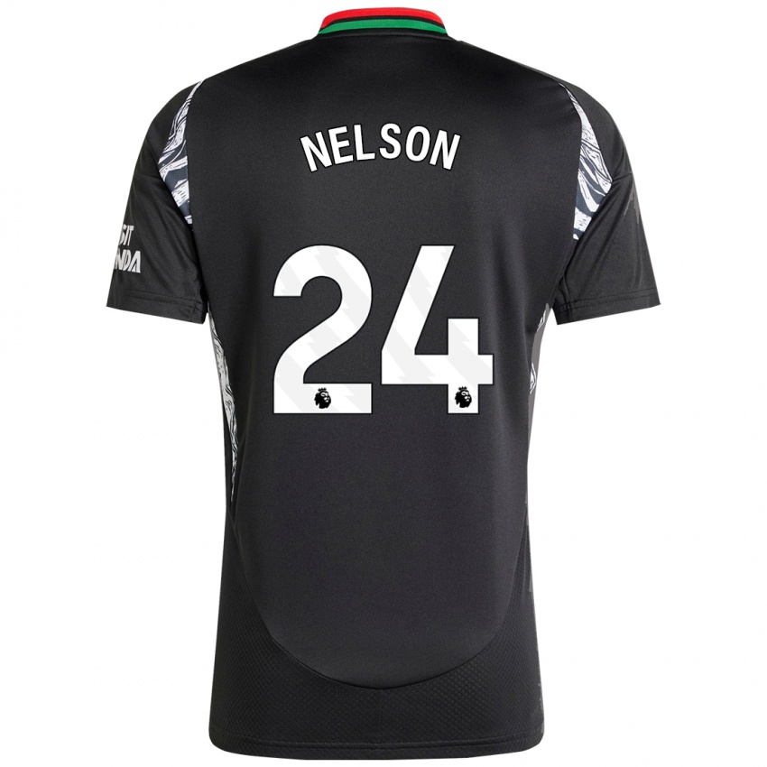 Criança Camisola Reiss Nelson #24 Preto Alternativa 2024/25 Camisa