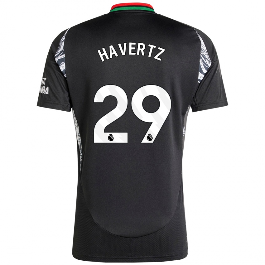 Criança Camisola Kai Havertz #29 Preto Alternativa 2024/25 Camisa