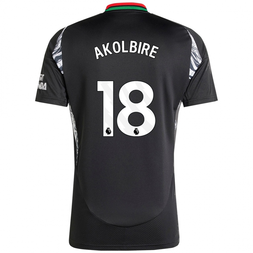 Criança Camisola Bless Akolbire #18 Preto Alternativa 2024/25 Camisa