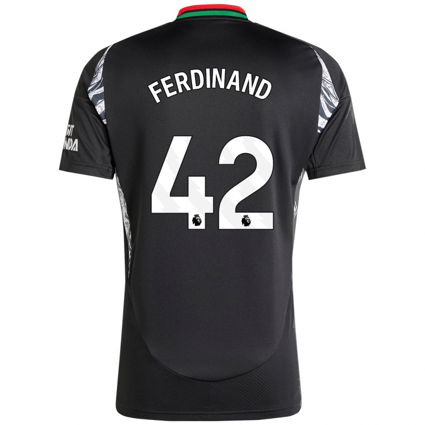 Criança Camisola Seb Ferdinand #42 Preto Alternativa 2024/25 Camisa