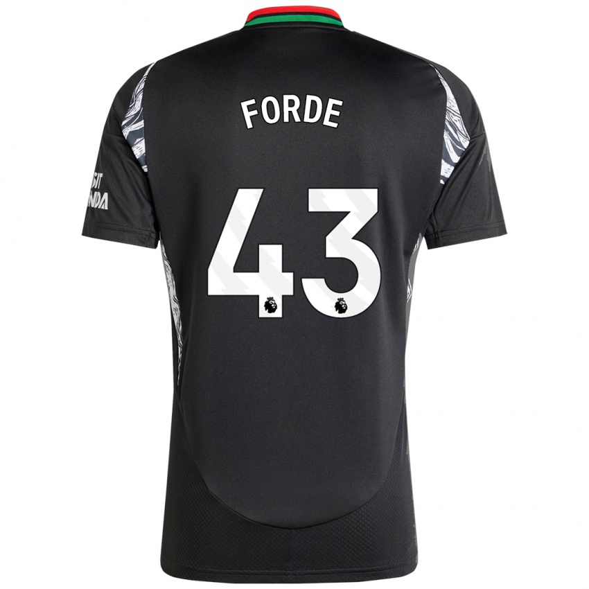 Criança Camisola Romari Forde #43 Preto Alternativa 2024/25 Camisa