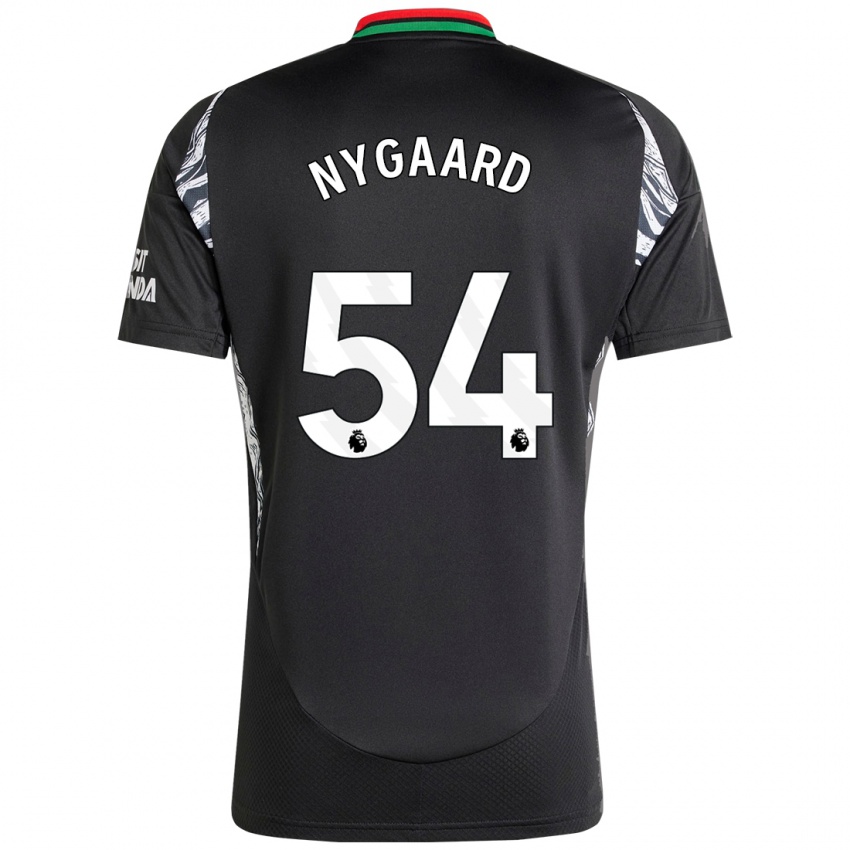 Criança Camisola Lucas Nygaard #54 Preto Alternativa 2024/25 Camisa