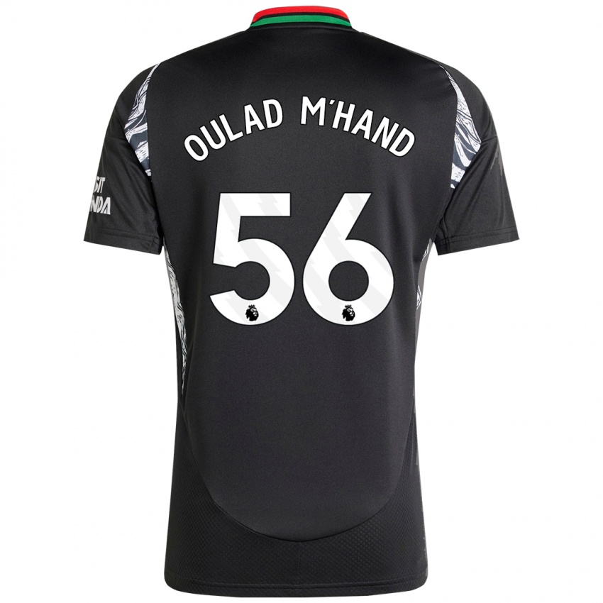 Criança Camisola Salah-Eddine Oulad M'hand #56 Preto Alternativa 2024/25 Camisa