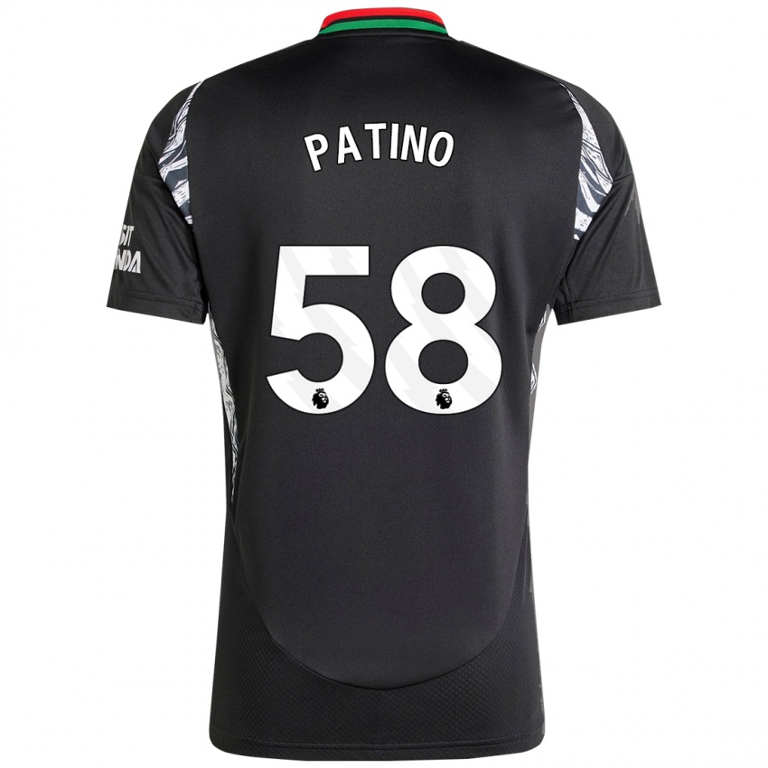 Criança Camisola Charlie Patino #58 Preto Alternativa 2024/25 Camisa