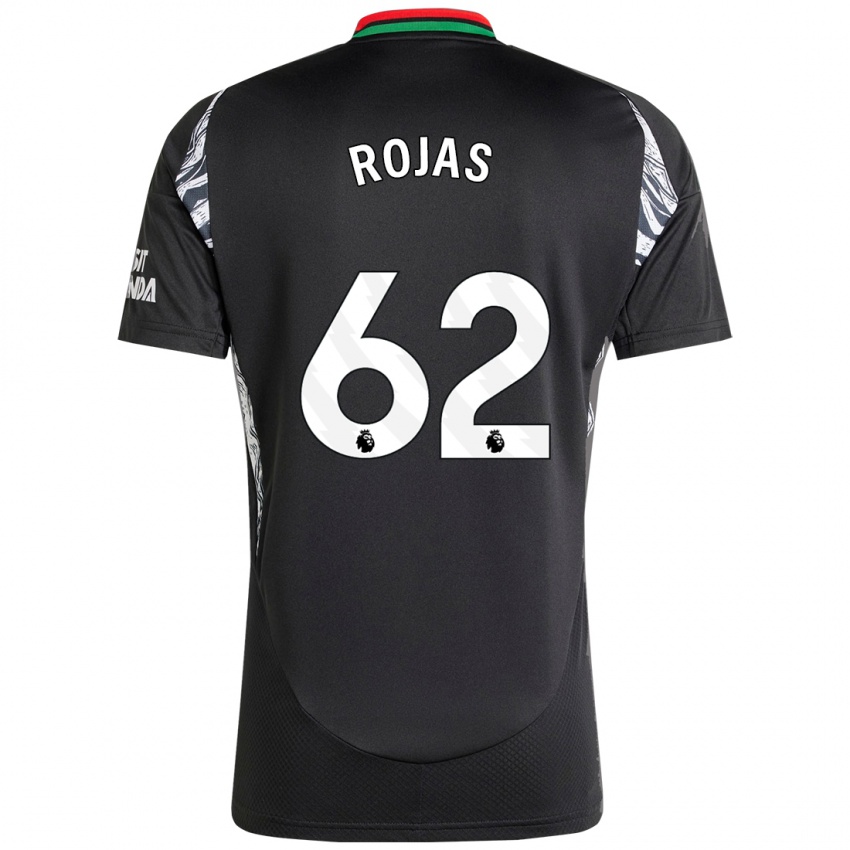 Criança Camisola Alexei Rojas #62 Preto Alternativa 2024/25 Camisa