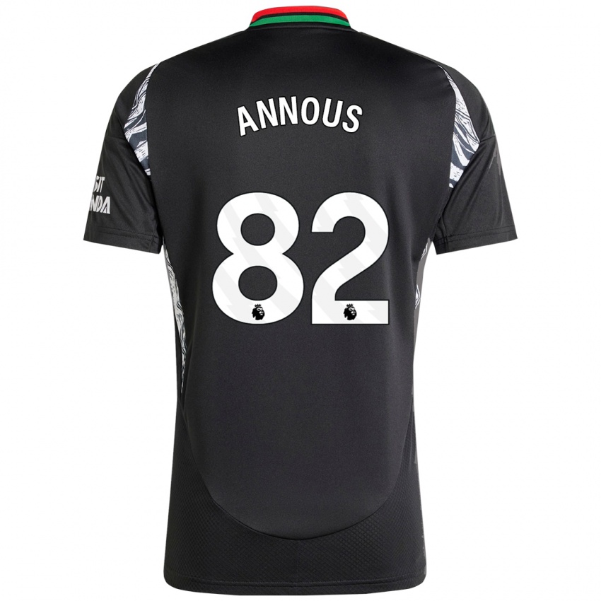 Criança Camisola Andre Annous #82 Preto Alternativa 2024/25 Camisa