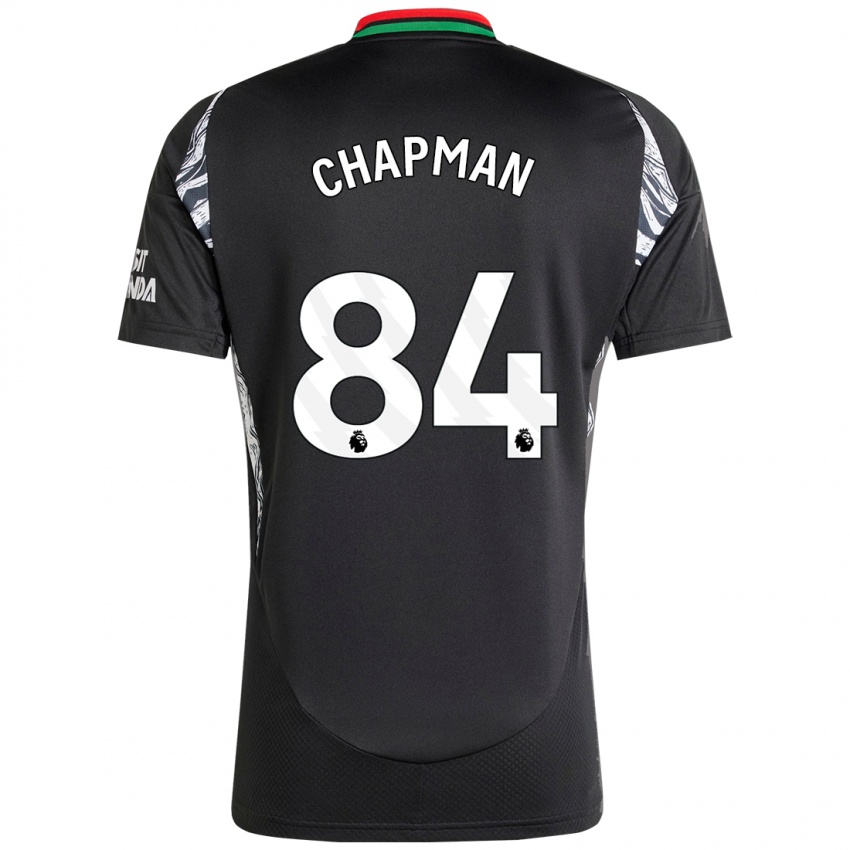 Criança Camisola Samuel Chapman #84 Preto Alternativa 2024/25 Camisa