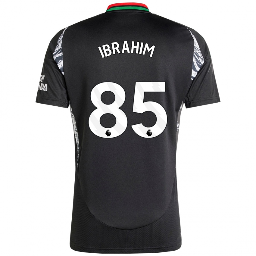 Criança Camisola Ife Ibrahim #85 Preto Alternativa 2024/25 Camisa