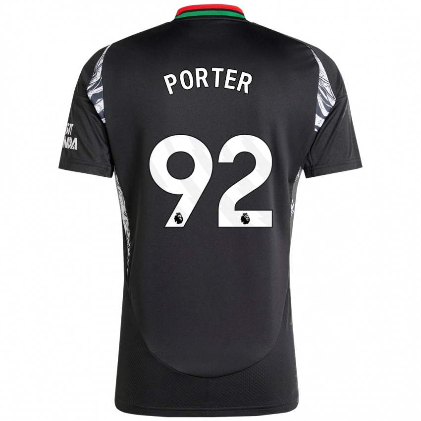 Criança Camisola Jack Porter #92 Preto Alternativa 2024/25 Camisa