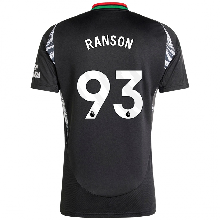 Criança Camisola Khari Ranson #93 Preto Alternativa 2024/25 Camisa