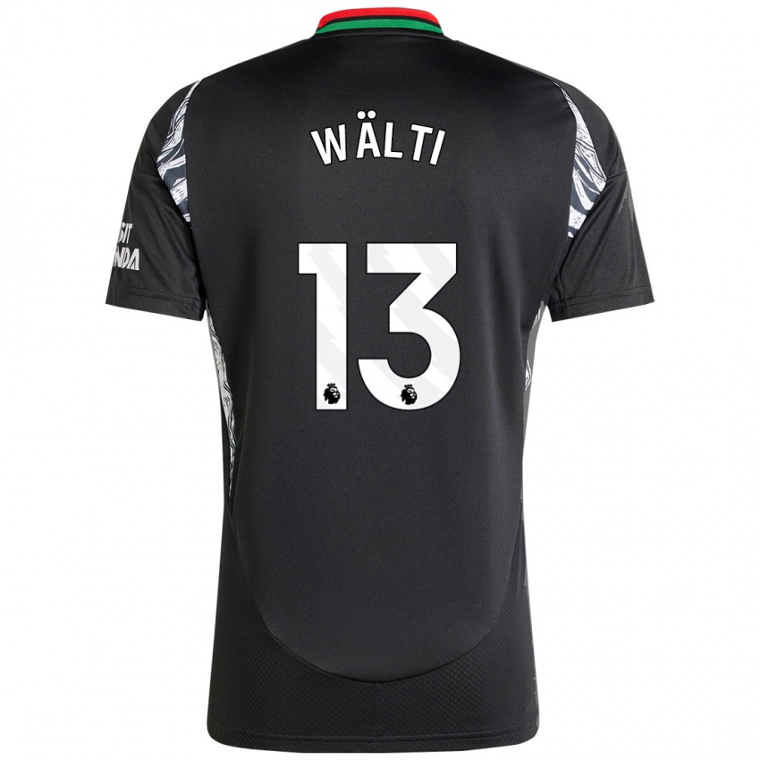 Criança Camisola Lia Wälti #13 Preto Alternativa 2024/25 Camisa