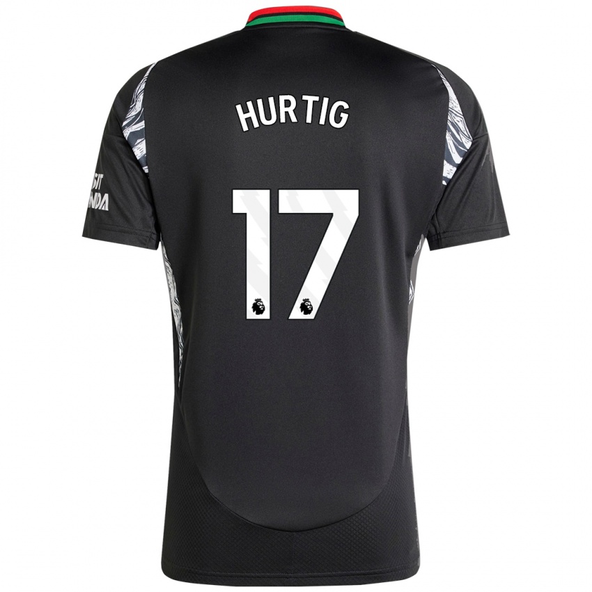 Criança Camisola Lina Hurtig #17 Preto Alternativa 2024/25 Camisa