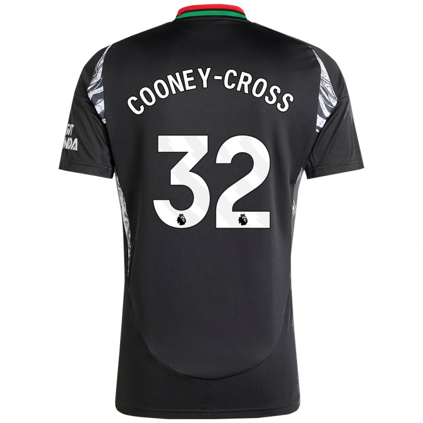 Criança Camisola Kyra Cooney-Cross #32 Preto Alternativa 2024/25 Camisa