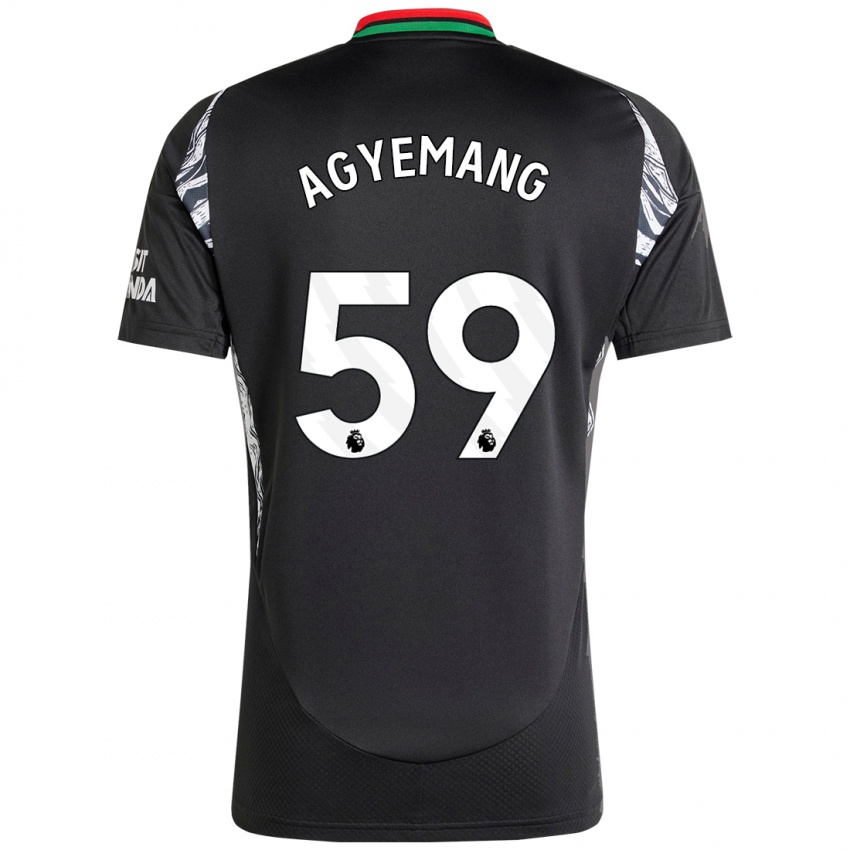 Criança Camisola Michelle Agyemang #59 Preto Alternativa 2024/25 Camisa