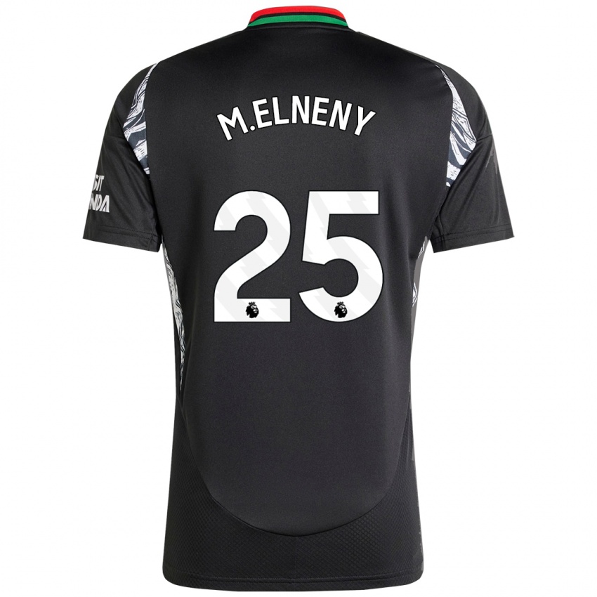 Criança Camisola Mohamed Elneny #25 Preto Alternativa 2024/25 Camisa