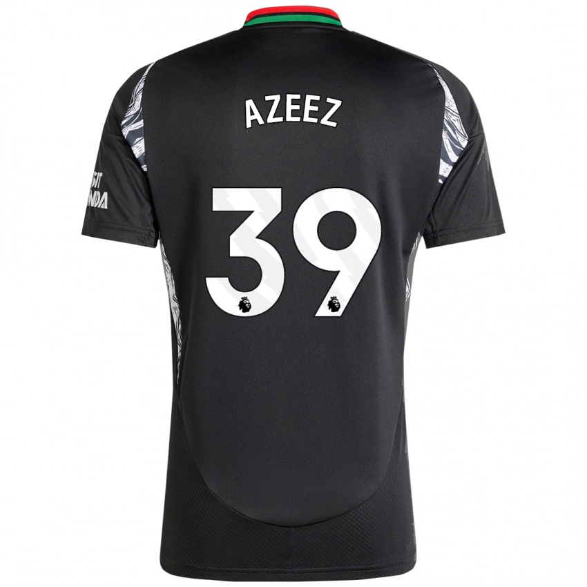 Criança Camisola Miguel Azeez #39 Preto Alternativa 2024/25 Camisa