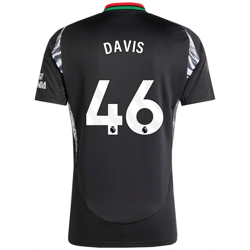 Criança Camisola Timi Davis #46 Preto Alternativa 2024/25 Camisa